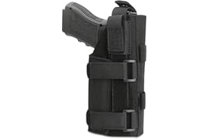 Peminkoo Airsoft Accessoires pour Pistolet de Chasse étui pour Pistolet Tactique Ceinture Molle étui pour Pistolet pour Arme de Poing G1ock 1911 45 92 96 Pochette pour Pistolet