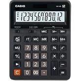 CASIO GX-12B-BK-W-DC Casio Ekononik Hesap Makinesi