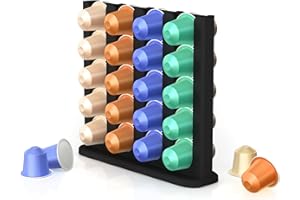 NewGround Designs Support pour Nespresso capsules (40 capsules) – Distributeur de capsules – Support pour capsules