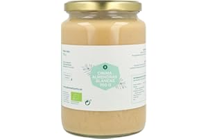 PLANETA HUERTO BONSÁI PLANETA HUERTO | Crema de Almendras Blancas ECO 700g - Pasta de Almendras Orgánicas 100% para un Estilo de Vida Saludable