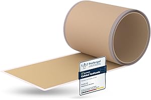 Flickly® Parches de reparación autoadhesivos | camión, remolque, tienda, toldos, camping, sombrillas, piscina | disponible en muchos colores | 2,5 m x 100 mm | Marfil (RAL 1014)