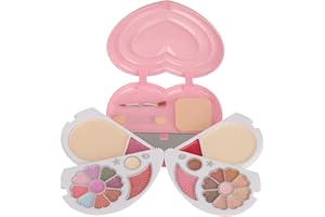 CHSEEO Palette de Fard à Paupières, 24 Couleurs Palette Fard à Paupières Blush Gloss à lèvres Correcteur Kit Maquillage Beauté Set, Palette de Fards à Paupières Set de Maquillage Femme
