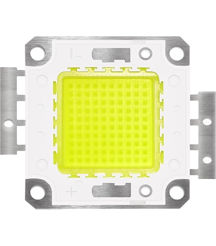 Ventola Dissipatore LED 120 Gradi + Lente Vetro 44mm – Per COB 50W 100W - 4