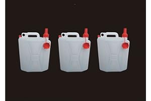 NUOVA PLASTICA ADRIATICA - Taniche per Acqua, Contenitori per Liquidi da 25 Litri, 3 unità