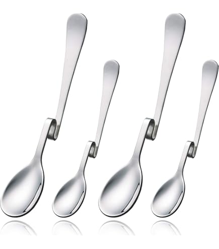 Cucchiaio Da Marmellata In Acciaio Inox 22 Cm - Design Appendiabile Per Cucina Professionale E Casa - Foto 12