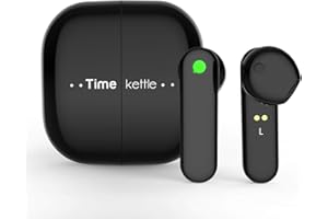 TIMEKETTLE M2 Language Translator Earbuds - Supports 40 Languages & 93 Accents, Offline Voice Translator, Wireless Bluetooth Translator with APP, Real Time Translation, Fit for iOS & Android, for Calls, Music
