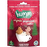 Humm Organic Organic Ginger Cinnamon Vegan Cookies 1 Pack (55 Gr x 1 Piece)