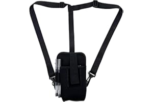 KOSTOO Barcode Scanner Chest Harness Holster, Mobile Computer Handheld Barcode Scanner Holder Carrying Case Pouch for Symbol, Zebra, USPS, Postal Scanners