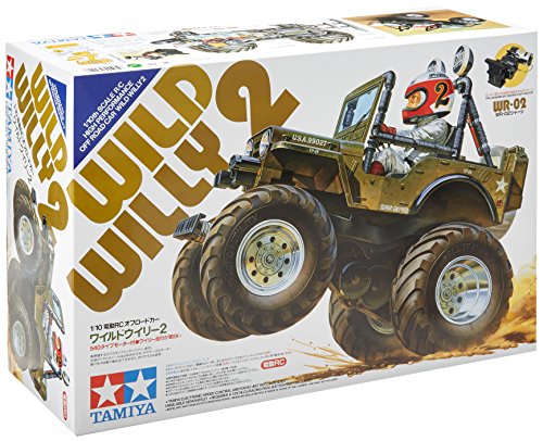Tamiya RC Radio Control Car 1/10 Electric Wild Willy 2 Jeep Kit