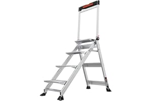LITTLE GIANT Passo Jumbo w/Corrimano 4-Step
