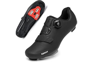 JEVRITE Women Cycling Shoes Road Bike Riding Shoes SPD Indoor Outdoor Cycling Shoes with Look Delta Cleats