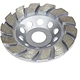 KATSU Diamond Grinding Cup Wheel 115mm Angle Grinders Diamond Sanding Disc for Marble Concrete Masonry Granite Stone 99035355