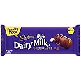 Cadbury Dairy Milk Chocolate Bar, 130 gm Family Pack - (Pack of 5)