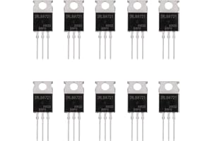 BOJACK IRLB8721 MOSFET Transistors IRLB8721PBF 30 V 62 A N-Channel Power MOSFET TO-220 (Pack of 10 Pcs)