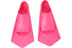 arena Powerfin Swimming Pool Training Fins, Adult Swimming Pool Fins, 100% Silicone Fins, Comfortable Short Swimming Pool Fins