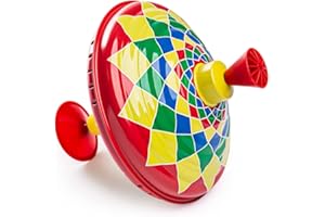 Bigjigs Toys Tin Humming Top - Traditional Toys