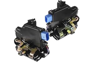 Frankberg 2x Serrure de Porte Servomoteur Avant Compatibles avec Altea 2004-2005 Toledo III 2004-2005 Golf 2004-2013 J.e.t.t.a 2007-2010 T.o.u.a.r.e.g 2002-2010