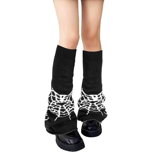 2 Paires De Jambières Femme – 50 Cm, Tricotées, Chaudes, Style Harajuku Pour Yoga Danse Hiver - 6