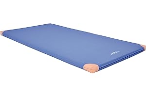 ‎GREVINGA Grevinga® | Spiel- und Turnmatte (RG 22 - sehr weich) mit Lederecken | 200x100x6cm | versch. Farben |