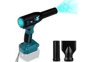 YNDZ Jet Dry Mini Blower Fit for Makita 18V Battery- Super Jet Fan Blower 400g Wind Speed - Compressed Air Duster Can - Rechargeable Air Blo*wer -with 3 Adjustable Speeds
