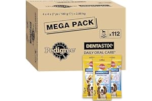 Pedigree Dentastix Przysmaki dla Psa, Wołowina, 112 sztuk