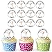 Produktbild Bunte Tänzerin 24 Personalisierte Essbare Cupcake Topper/Geburtstag Kuchen Dekorationen – Einfache vorgeschnittenen Kreise