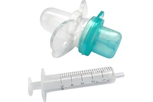 dBb Remond - Sucette Médicament Bébé avec Seringue - Administration Douce - Téterelle Anatomique Silicone Souple - Contrôle Dose Visible - Capuchon Hygiénique - Idéal Nouveau Né, Nourrisson