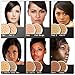 LIGHT SKIN Mineral Makeup Foundation 14 Piece COMPLETE SET Pure Natural Minerals With Organic Silk Primer, Full Cover by Intelligent Cosmetics®