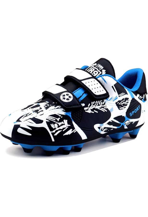 Chaussures De Football Enfant Mateju - Crampons PVC - Taille 31 à 39 EU - Livrées Avec 1 Paire De Chaussettes
