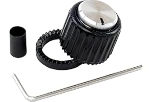 PLANET WAVES D'Addario LokNob Grand modèle Noir/argenté