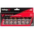 Vallejo Farb-Set „Italienische Tarnfarben WWII“ – 8 X 17 Ml, Für Modellbau-Militärfahrzeuge