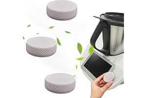 YJSDDNTY 3 pezzi in silicone compatibile con interruttore Thermomix TM6, custodia protettiva in silicone con alta qualità per TM6 robot da cucina interruttore protezione e decorazione, antipolvere custodia