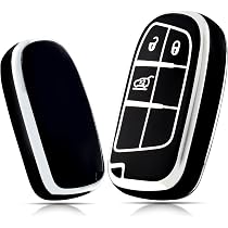 ontto Cover Protettiva per Chiavi dell'auto in TPU, Adatta per Chrysler
