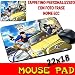 Produktbild Mauspad Maus Pad Individuelle Kollektion unverbesserliche Lupin Margot Fujico Fiat 500 Zenigata Decolcomania Jigen Goemon