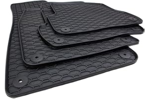 ‎KFZ-PREMIUMTEILE24 kfz-premiumteile24 Gummimatten Kompatibel mit mit A4 8E (B6 B7) Avant Limousine 11/2000-10/2007 Exeo (3R) + ST Fußmatten Allwetter Automatten Premium Qualität 100% Passgenau 4-teilig