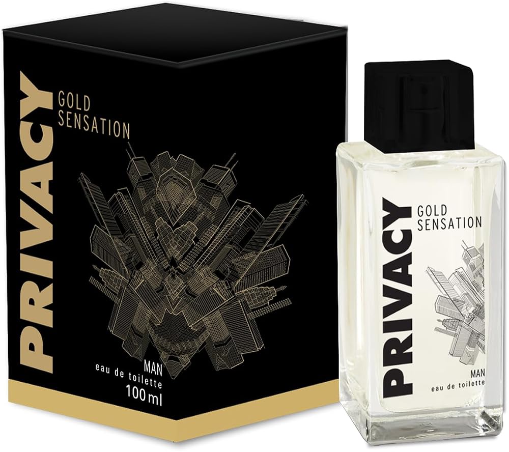 PRIVACY Gold Men Edt, 100 Mililitre