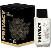 PRIVACY Gold Men Edt, 100 Milliliters