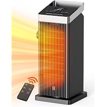 Stufetta Elettrica Con Umidificatore Primevolve - 2000W, Termoventilatore Ceramico, Telecomando, Timer