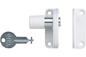 Yale Locks P123WE Sash Window Presslock White