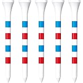 Zivisk Golf Tees Wood,Golf Tees Pack of 100 Tees
