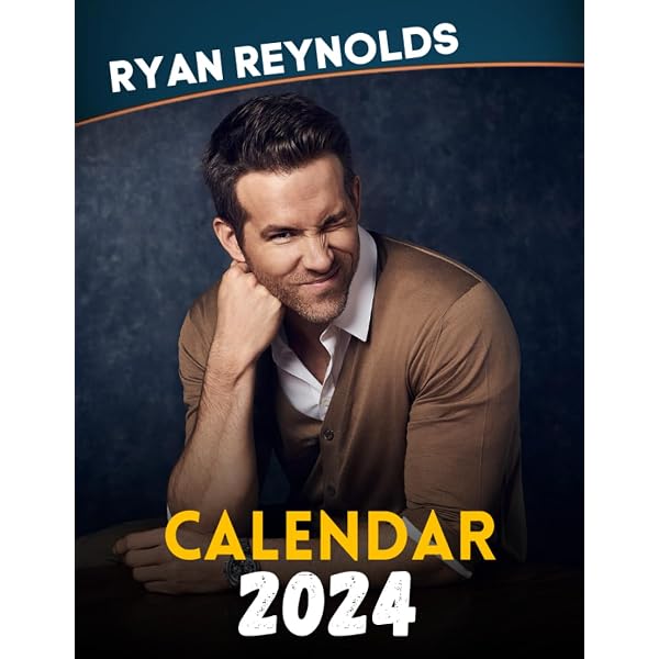 Ryan Reynolds 2024 Calendar, Month To View A3 Wall Calendar - Includes 12  Free Postcards : Amazon.co.uk: Stationery & Office Supplies