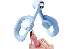 KOLGEIKJ Pelvic Floor Strengthener for Women, Pelvic Floor Trainer with Counter, Pelvic Floor Exercise Devices Thigh Exerciser, Thigh Master Thigh Trainer, Leg Inner Thigh Exercise(Black)