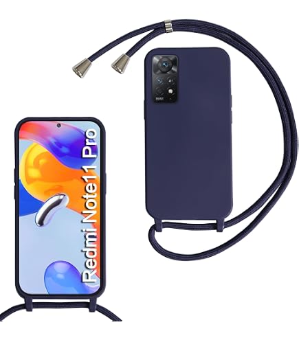 Vauki Custodia Trasparente Con Cordino Per Xiaomi Redmi 12 – Tracolla Regolabile, Antiurto In TPU+PC