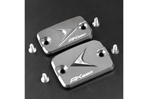 BXMOTO Moto Couvercle de Réservoir de Frein Avant Front Brake Fluid Reservoir Cap pour KYMCO AK550 AK 550 2017 2018