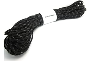 WINGONEER 550 Paracord Mil Spec Type III 7 Strand Parachute Cord 100 Feet