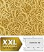 Produktbild 3D Vliestapete Grafiktapete XXL EDEM 971-38 Design geschwungene Linien abstraktes Wirbelmuster Olivgrün gold 10,65 qm