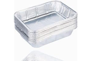 TK Gruppe Timo Klingler 20x tacka aluminiowa, jednorazowa tacka ociekowa, do grillowania, grill gazowy, grill elektryczny, grill węglowy