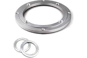 DUCHUNSHENG Plateau Tournant Salle A Manger Heavy Duty Silencieuse Plateau Roulement A Bille Roulement De Table Table À Manger À Plateau Tournant Table en Verre Domestique, Faire Tourner Plateau