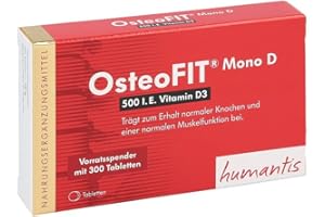 Humantis Gmbh Osteofit Mono D 500 I.E. Vitamin D3, 300 St , Stück (1Er Pack)