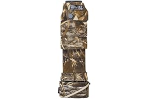 LensCoat Cover Camouflage Neoprene Camera Lens Cover Protection Panasonic 100-400 DG Ois, Realtree Max4 (lcpa100400m4)
